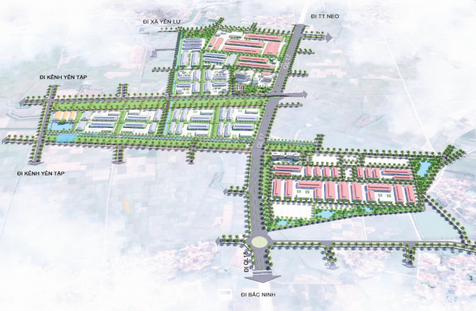 Bac Giang has two more IP infrastructure development projects Bac Giang has two more IP infrastructure development projects