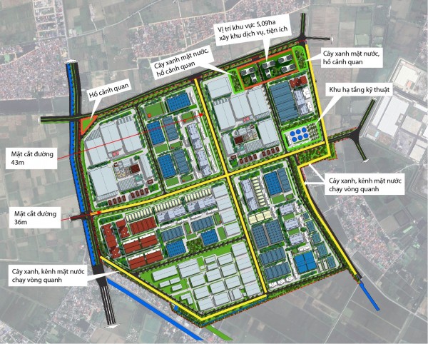 KHU CÔNG NGHIỆP KIM BẢNG 1 - NINH BÌNH