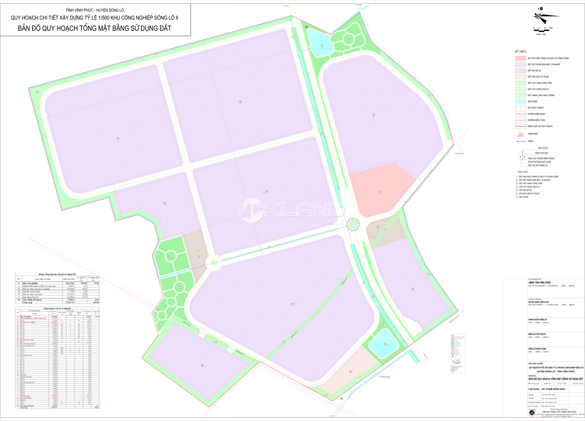 Đầu tư hạ tầng kỹ thuật Khu công nghiệp Sông Lô I ở tỉnh Vĩnh Phúc