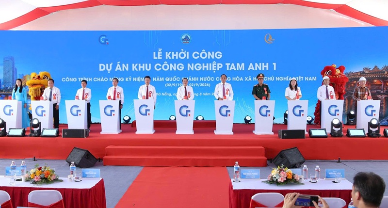 Đà Nẵng: Khởi công dự án khu công nghiệp hơn 1.500 tỷ đồng