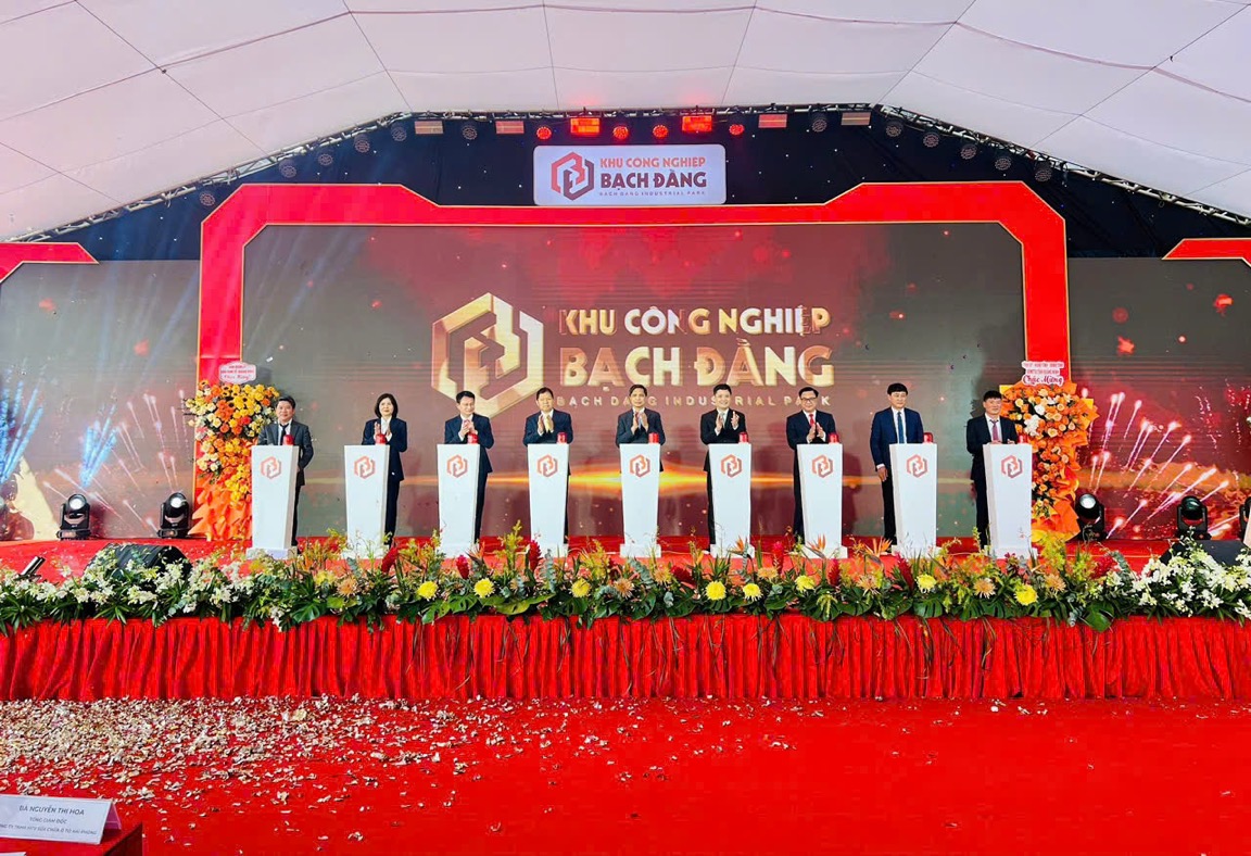 Quảng Ninh có thêm Khu công nghiệp Bạch Đằng diện tích hơn 176 ha