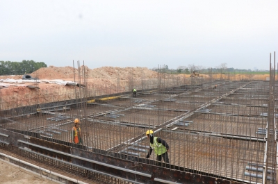 Bắc Ninh: Rộn ràng khí thế trên những công trình hạ tầng khu công nghiệp