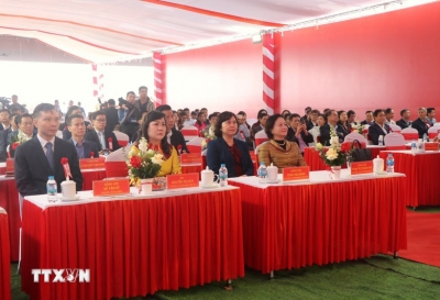 Phó Thủ tướng Phạm Thị Thanh Trà dự lễ khởi công khu công nghiệp Quế Võ II