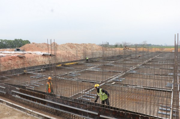 Bắc Ninh: Rộn ràng khí thế trên những công trình hạ tầng khu công nghiệp