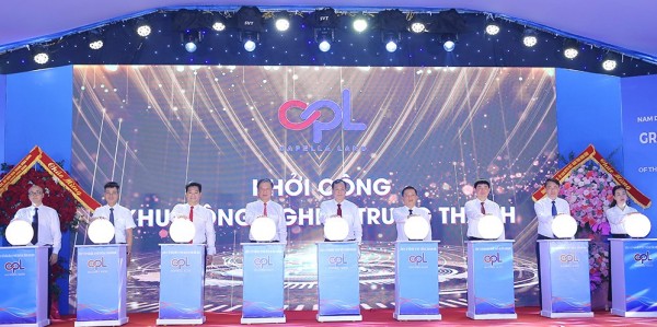 Ninh Bình khởi công KCN Trung Thành, điểm đến mới cho công nghiệp xanh