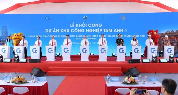 Đà Nẵng: Khởi công dự án khu công nghiệp hơn 1.500 tỷ đồng