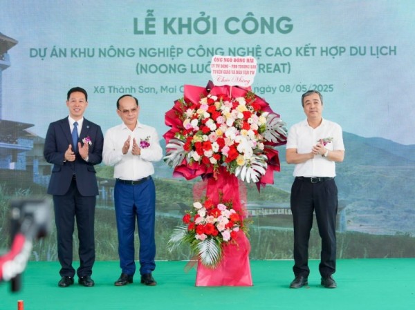 Green i - Park khởi công Dự án Khu nông nghiệp công nghệ cao kết hợp du lịch Noong Luông Retreat