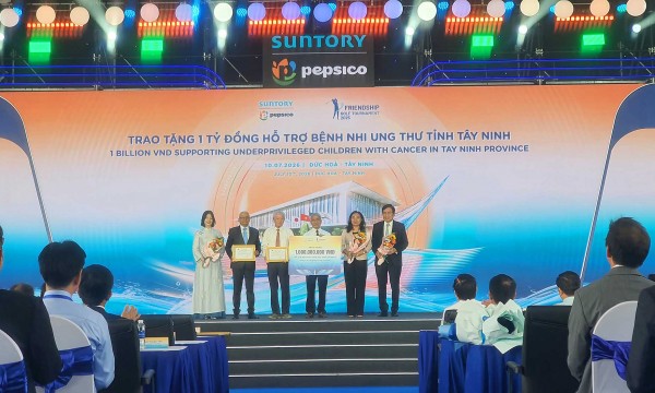 Suntory PepsiCo Việt Nam đầu tư 300 triệu đô la Mỹ vào nhà máy tại tỉnh Tây Ninh