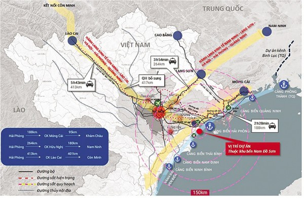 Tín hiệu thuận với “siêu dự án” cảng và logistics Nam Đồ Sơn