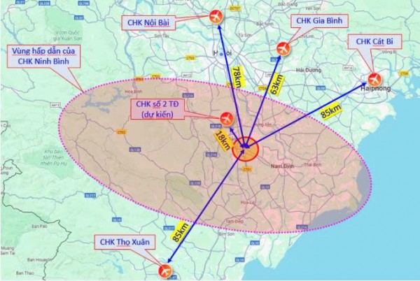 Ninh Bình chưa chốt vị trí xây dựng sân bay