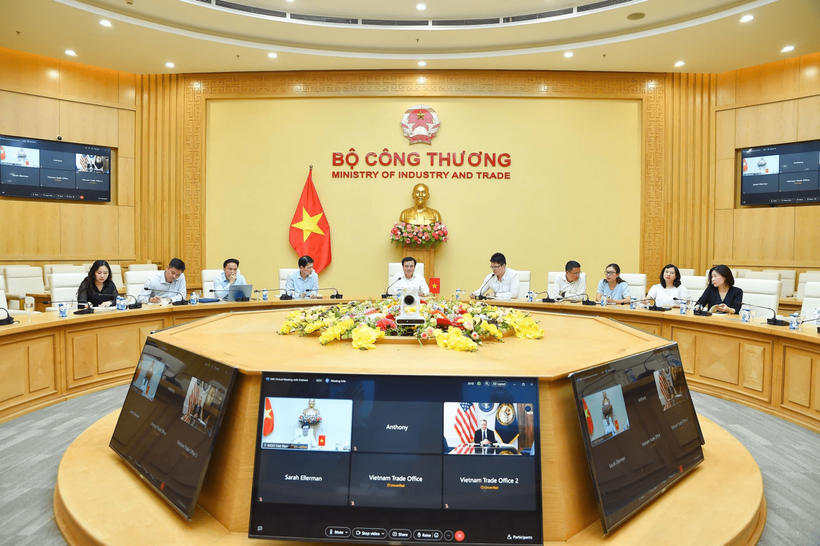 越南与美国保持交流 力争达成互惠贸易协定 越南与美国保持交流 力争达成互惠贸易协定