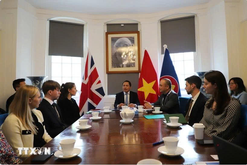 Còn nhiều tiềm năng để Việt Nam và Anh tăng cường hợp tác thương mại-công nghệ