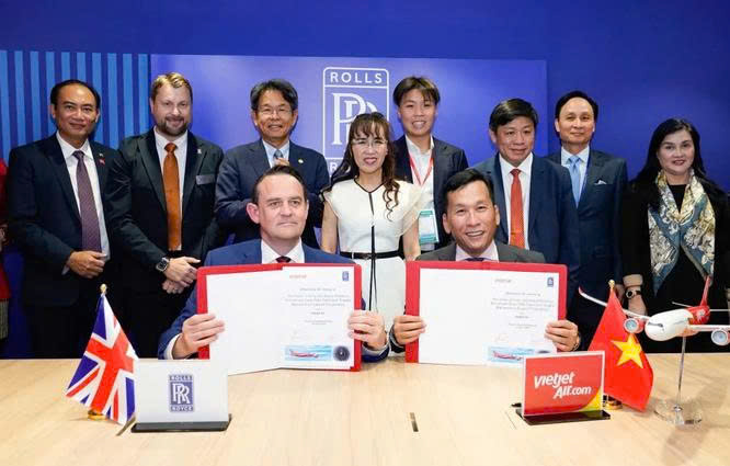 越捷航空与劳斯莱斯增签40 台 Trent 7000发动机订单 越捷航空与劳斯莱斯增签40 台 Trent 7000发动机订单