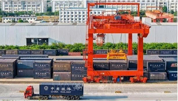 今年上半年广西始发中越班列发货量增幅显著