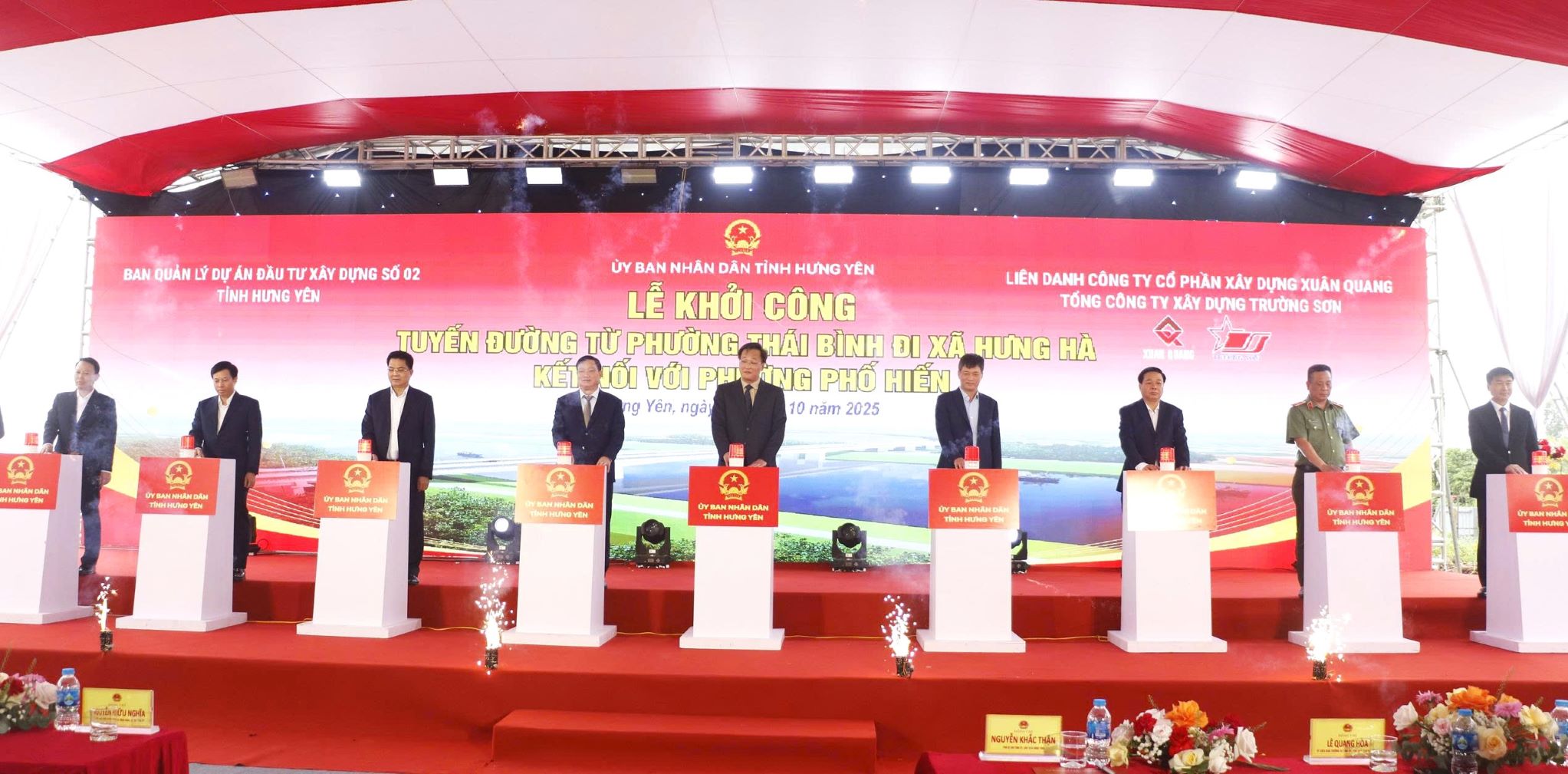 Hưng Yên: Khởi công tuyến đường huyết mạch hơn 4.900 tỷ đồng kết nối phường Thái Bình với phường Phố Hiến Hưng Yên: Khởi công tuyến đường huyết mạch hơn 4.900 tỷ đồng kết nối phường Thái Bình với phường Phố Hiến